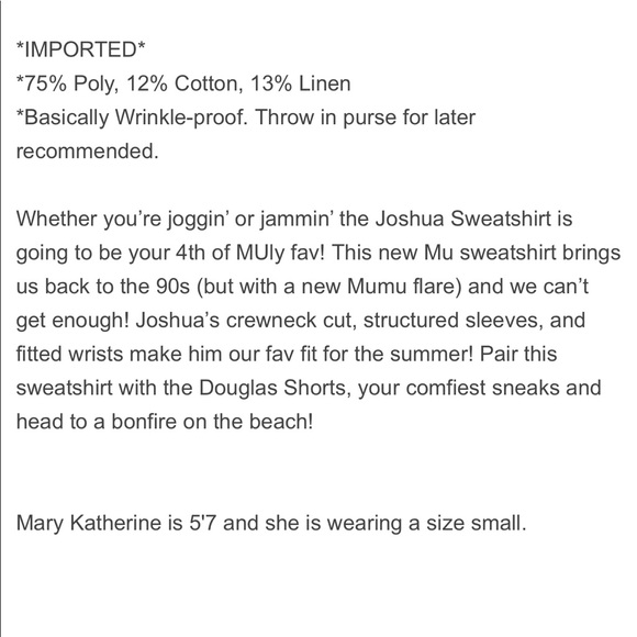 Show Me Your Mumu USA Sweatshirt - Picture 5 of 5